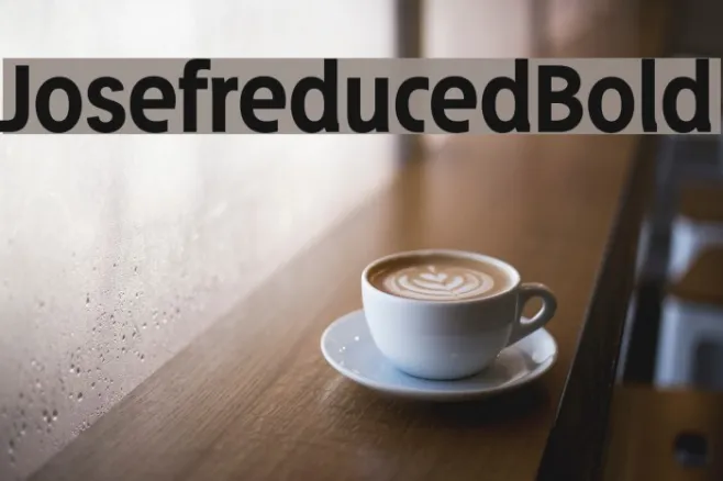 Josefreduced-Bold Example 2