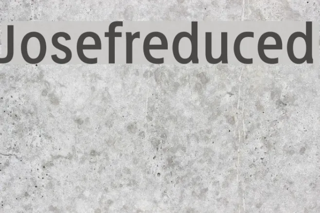 Josefreduced Example 2