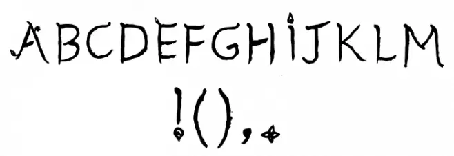 Joseon Regular Font OTHER CHARS