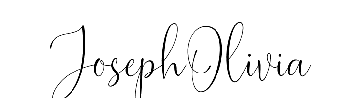 Joseph Olivia  Descarca Fonturi Gratis