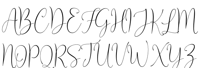 Joseph Olivia Font UPPERCASE