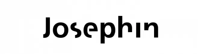 Josephin  フリーフォントのダウンロード