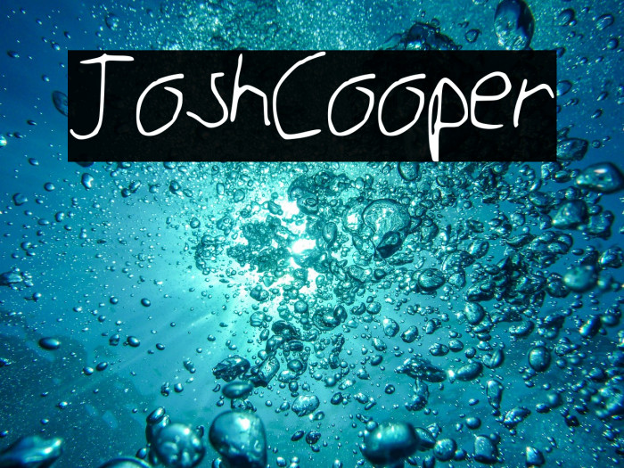 JoshCooper Example 2