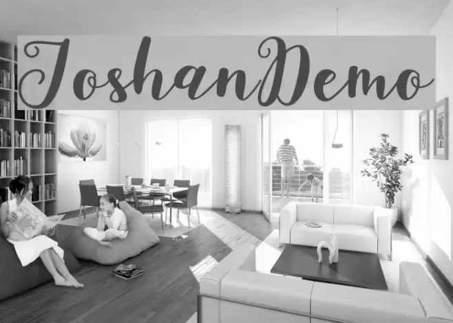 JoshanDemo Font examples