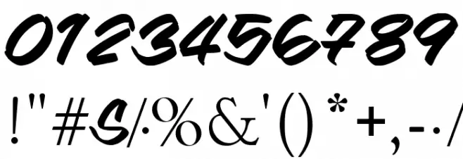 Joshe Font OTHER CHARS