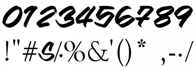 Joshe Font OTHER CHARS