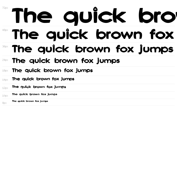 Joshs Font Waterfall