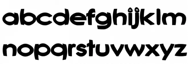 Joshs Font Caratteri MINUSCOLO