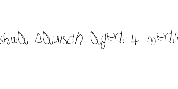 Joshua Dawson aged 4 Medium Logo