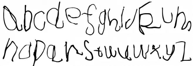 Joshua Dawson aged 4 Fuentes MINÚSCULAS