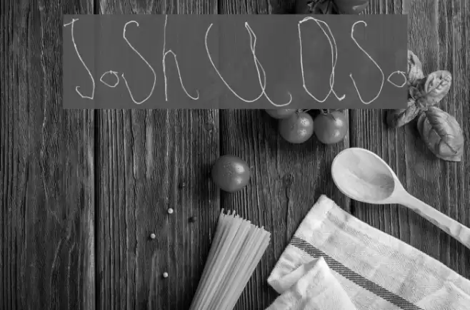 Joshuas Font Font examples