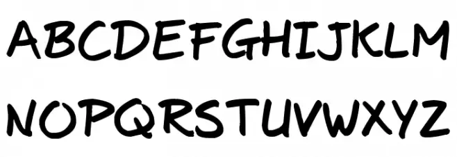 Josschrift Bold Шрифта ВЕРХНИЙ