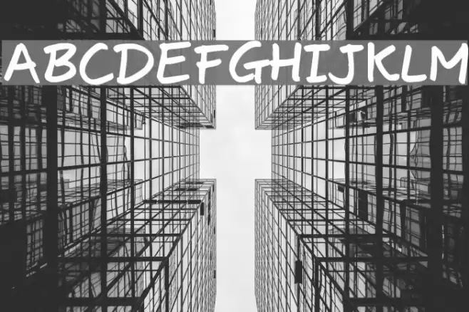 Josschrift Bold Font examples