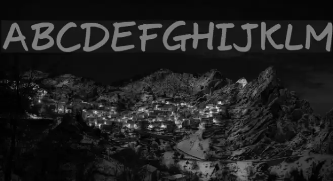 Josschrift Bold Font examples