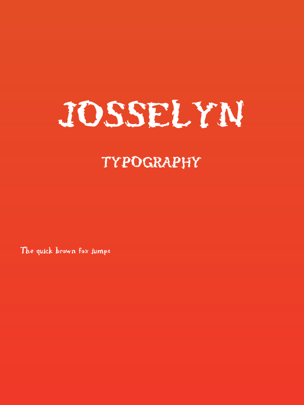 Josselyn Poster