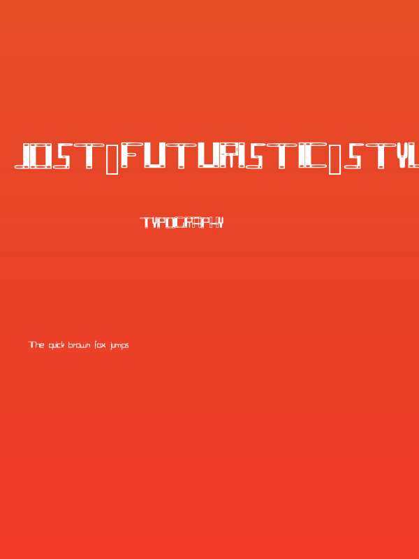 Jost_Futuristic_Style Poster