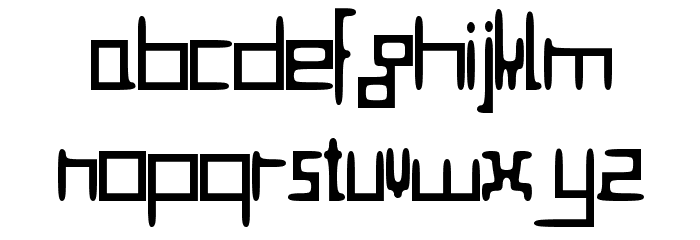 Jost_Futuristic_Style Font LOWERCASE