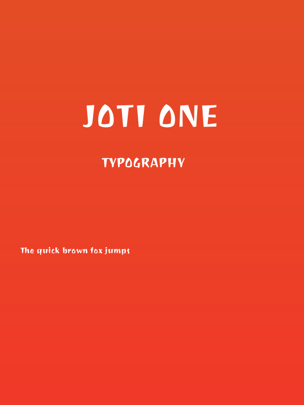 Joti One Poster