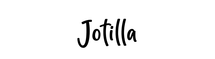 Jotilla  font caratteri gratis