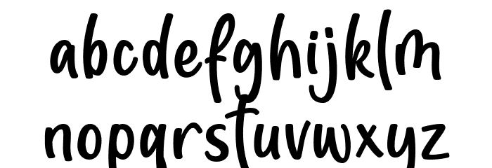 Jotilla Font LOWERCASE