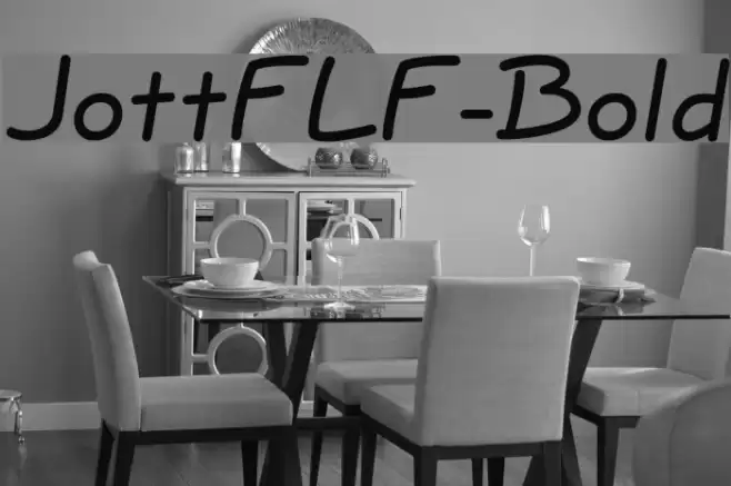 JottFLF-Bold Polices examples