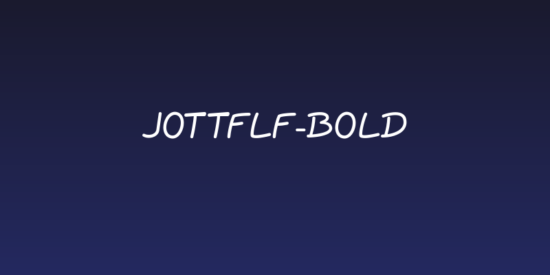 JottFLF-Bold Social Header