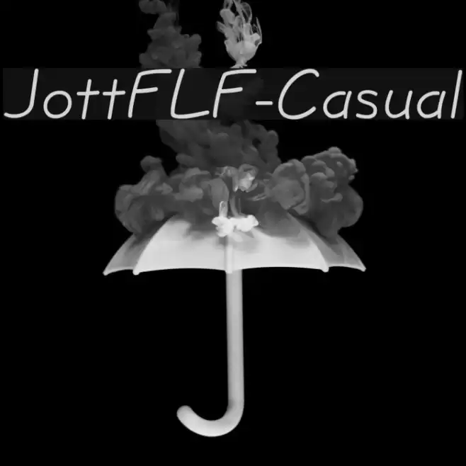 JottFLF-Casual خط examples
