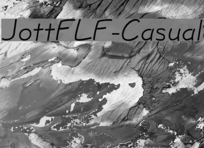 JottFLF-Casual خط examples