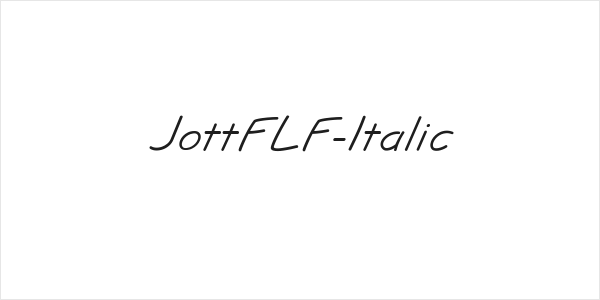JottFLF-Italic Logo