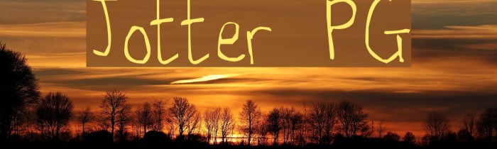 Jotter PG Font examples
