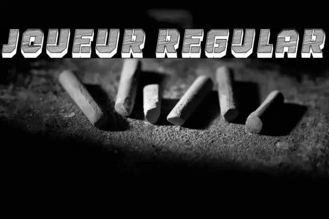 Joueur Regular Font examples