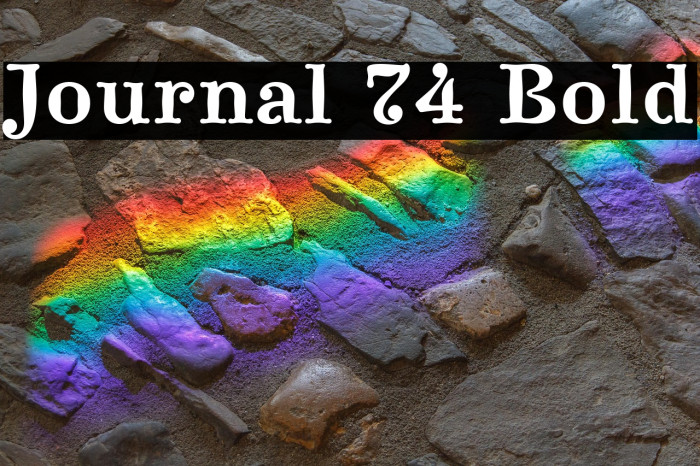 Journal 74 Bold Example 3