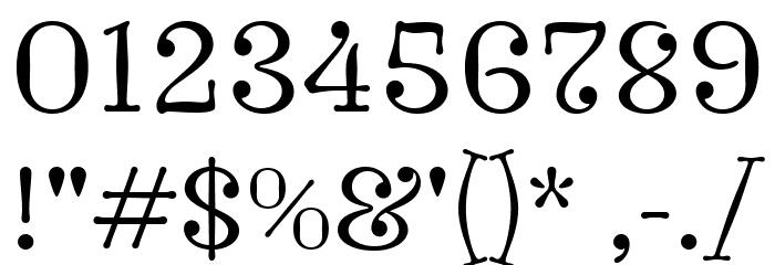 Journal 74 Regular Font OTHER CHARS