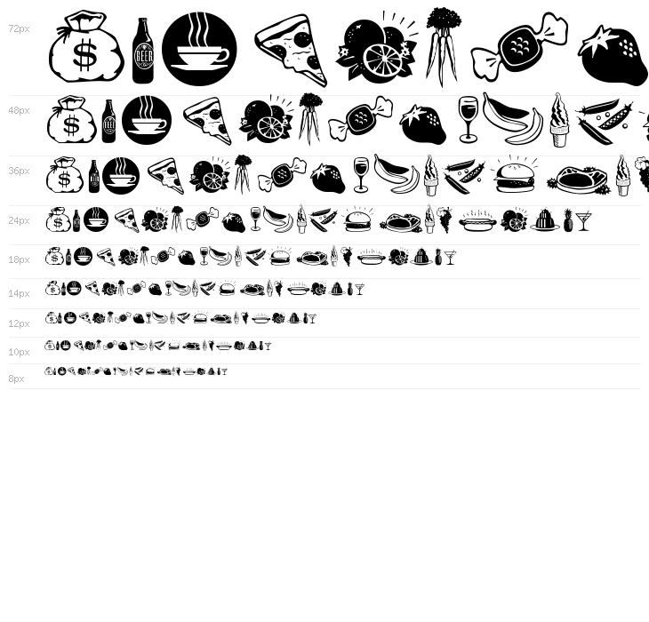 Journal Dingbats 1 Waterfall