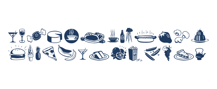 Journal Dingbats 1 Lowercase