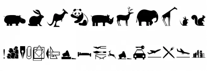 Journal Dingbats 2 Font OTHER CHARS