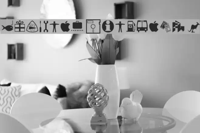 Journal Dingbats 2 Font examples