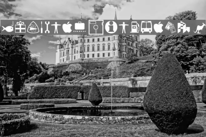 Journal Dingbats 2 Font examples