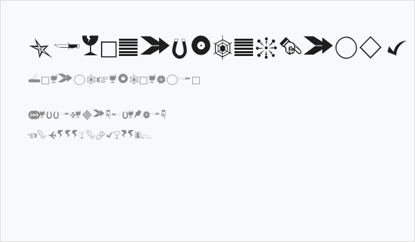 Journal Dingbats 3 Business Card