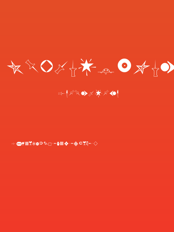 Journal Dingbats 3 Poster