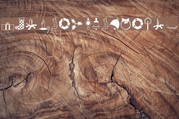 Journal Dingbats 4 Font examples