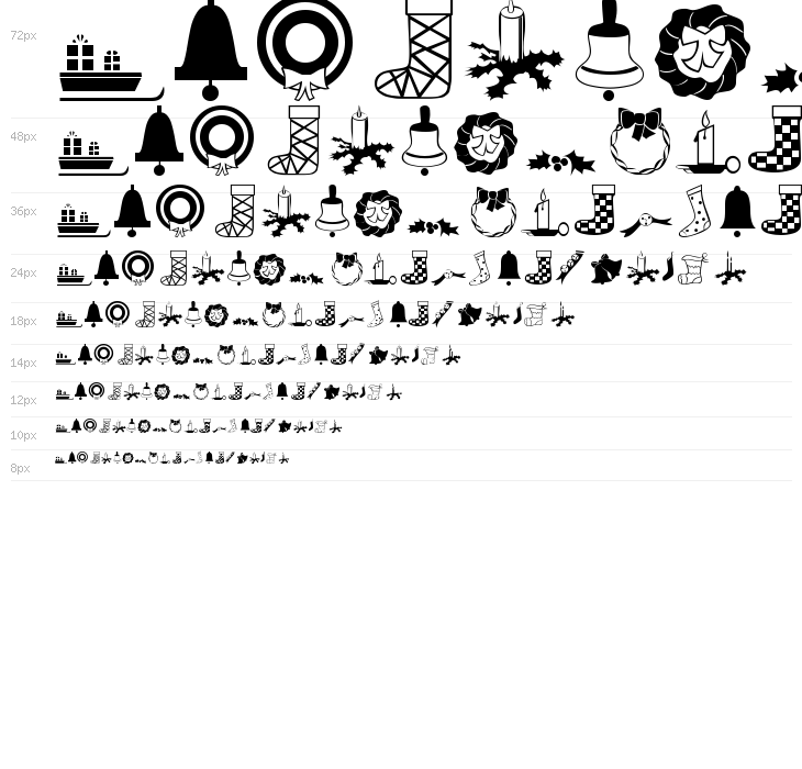 Journal Dingbats 4 Waterfall