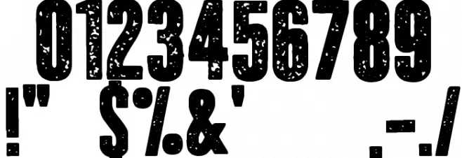 Journal du Soir Font OTHER CHARS