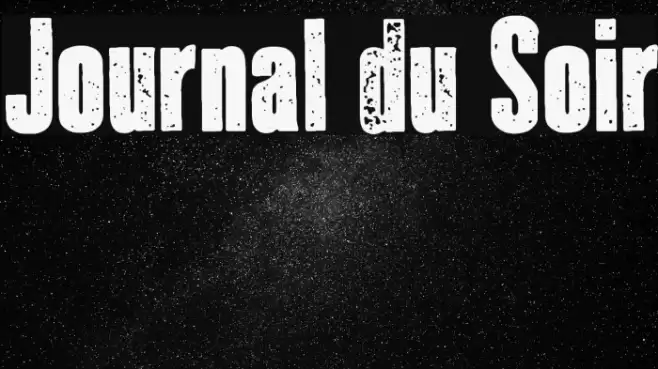 Journal du Soir Font examples