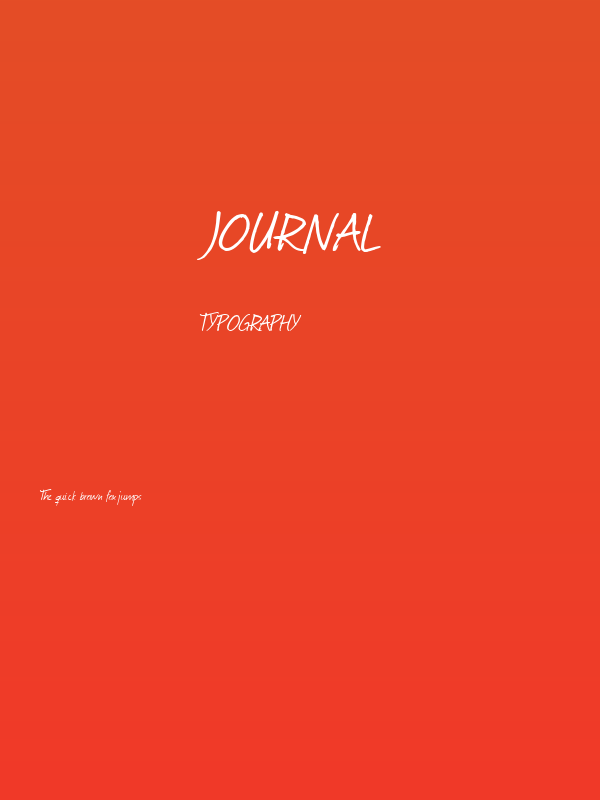 Journal Poster