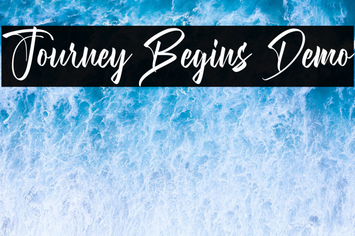 Journey Begins Demo Example 2