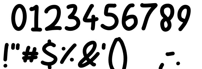 Journey Life Font OTHER CHARS