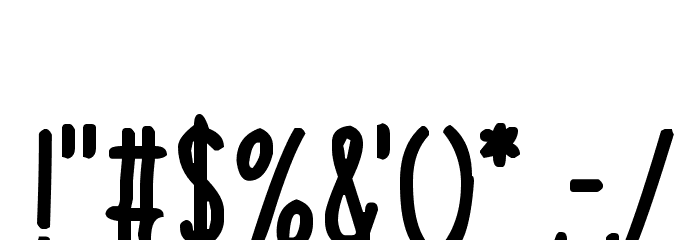 Journey Planner Font OTHER CHARS