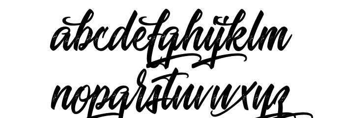 Journey to Thailand Font LOWERCASE
