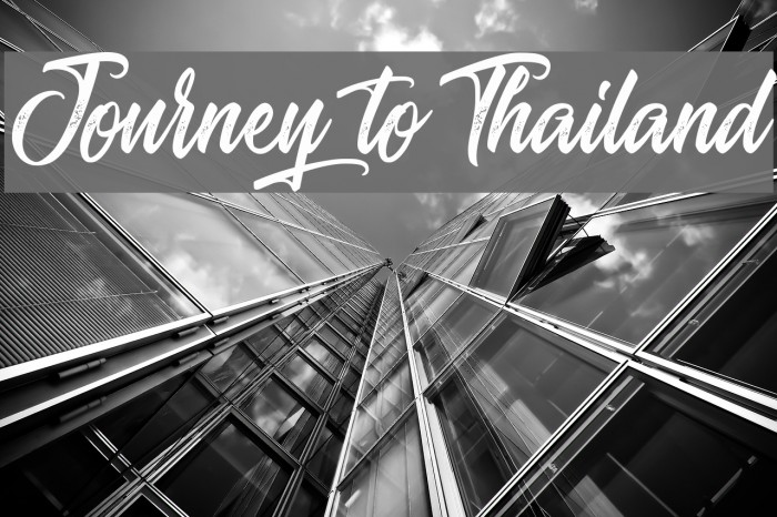 Journey to Thailand Example 1